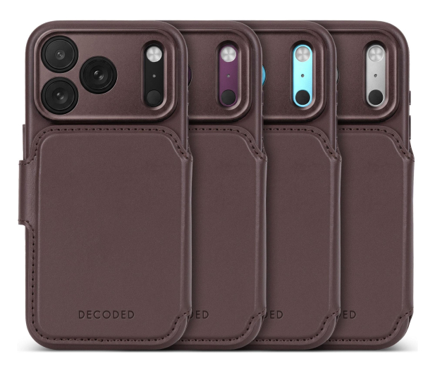 Decoded Leather Detachable Wallet do iPhone 18 Pro MagSafe (chocolat - 1586671 - zdjęcie 7